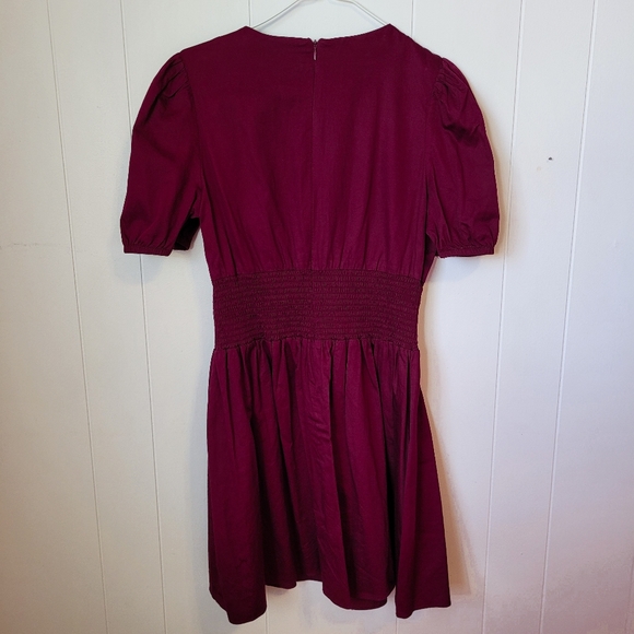 Fit&Flare Shirred Waist Mini Dress - Picture 6 of 11